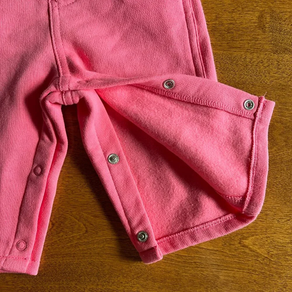 Carhartt pink soft overalls 9m NWOT
